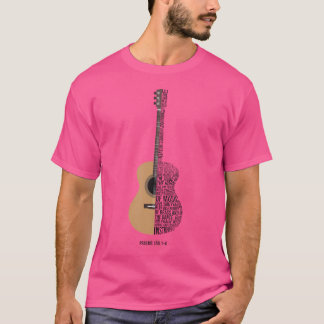 Camiseta Alabarlo Con Cepas -Salmo 150- Guita Acústica