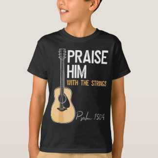 Camiseta Alabarlo Con Sopa Guitarra Cristiana Salmo