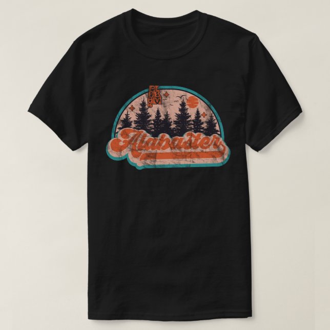 Camiseta Alabastro, Alabama (Diseño del anverso)