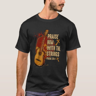 Camiseta Alábenlo Con Las Cuerdas Jesús Guitarra Acústica