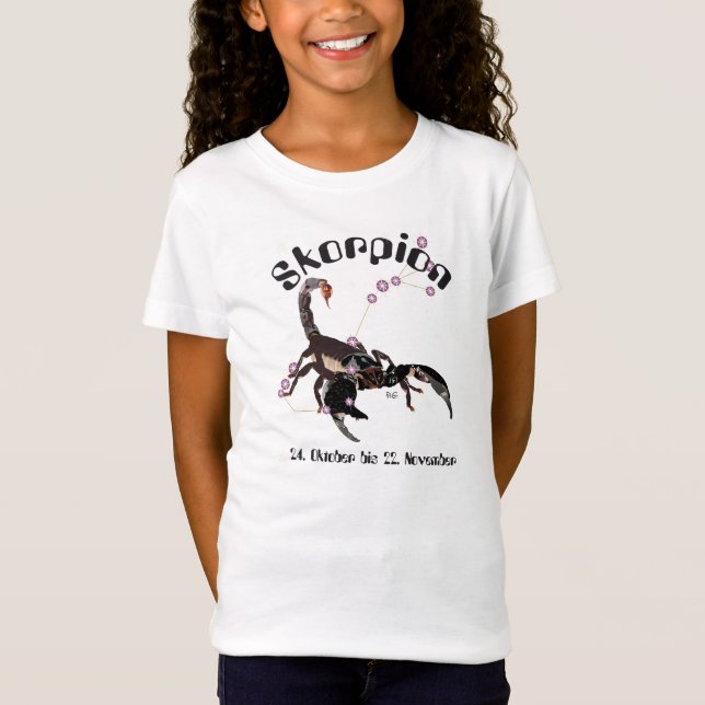Camiseta Alacrán el 24. octubre hasta el 22. noviembre (Anverso)