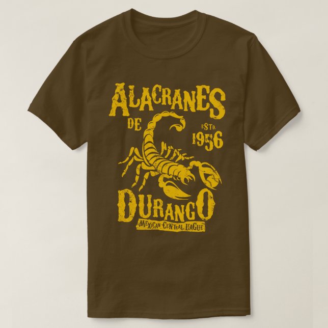 Camiseta Alacranes de Durango (Diseño del anverso)