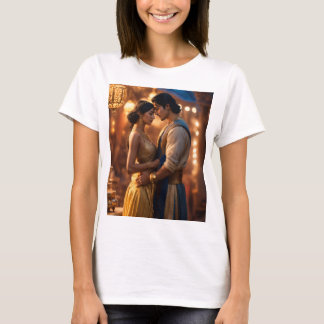Camiseta Aladdin & jasmin diseñó t shurt