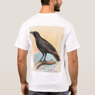 Camiseta 'Alala, o cuervo hawaiano, doble art # 1