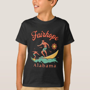 Camiseta Alama Fairhope Surfista Al Surfing Vacaciones en l