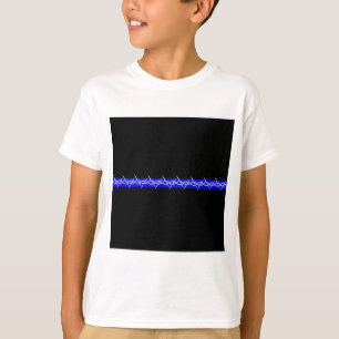 Camiseta Alambre de púas Blue Line de las correcciones