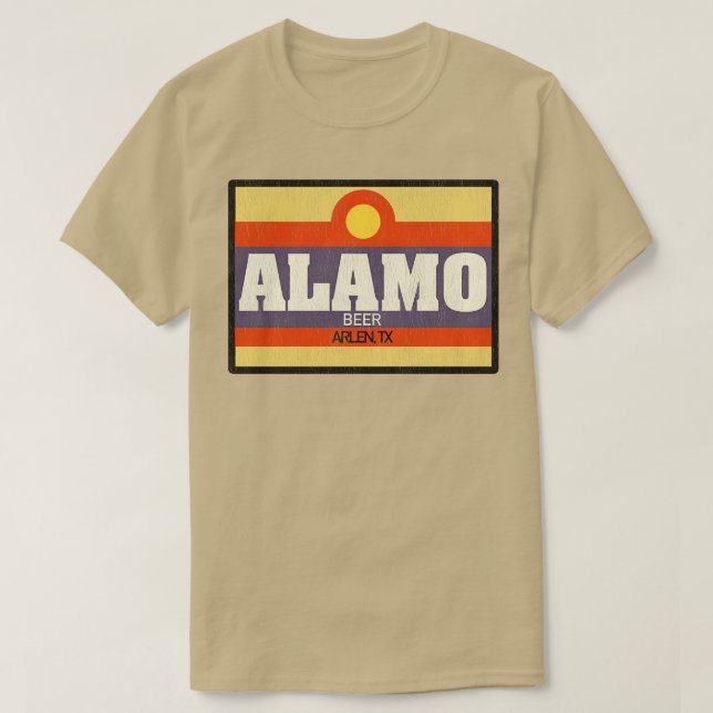 Camiseta Alamo Beer (Diseño del anverso)