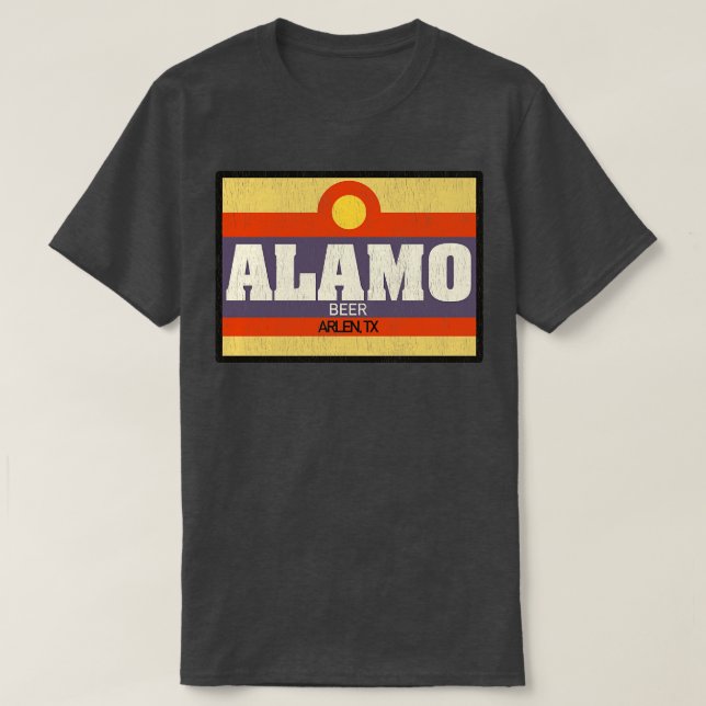 Camiseta Alamo Beer (Diseño del anverso)