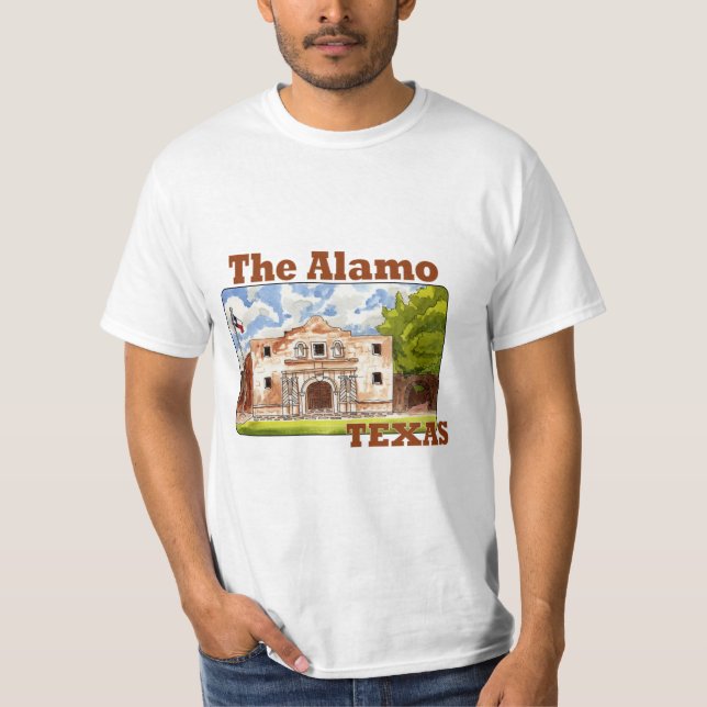 Camiseta Álamo, San Antonio Texas (Anverso)