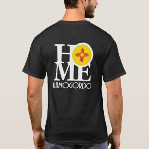 Camiseta Alamogordo HOME (impresión posterior)