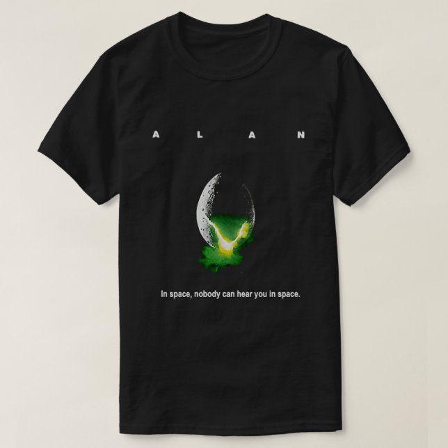 Camiseta Alan - Parodia Alien Classic T-Shirt (Diseño del anverso)
