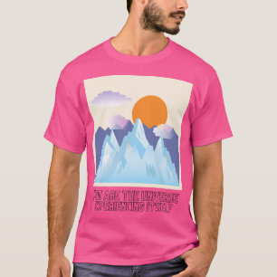 Camiseta Alan Watts Cita Que Eres El Universo Experimentado