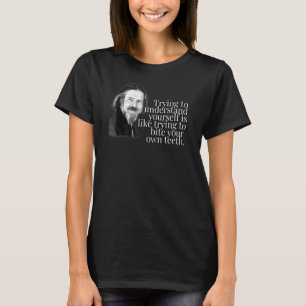 Camiseta Alan Watts Entiende Que Eres Como Tratar De Ser