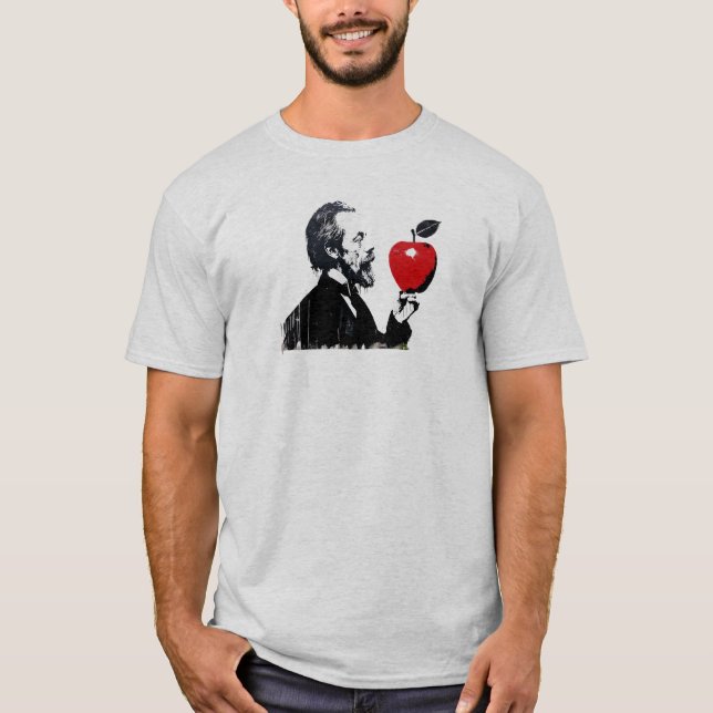 Camiseta Alan Watts - Un manzano de árbol (Anverso)