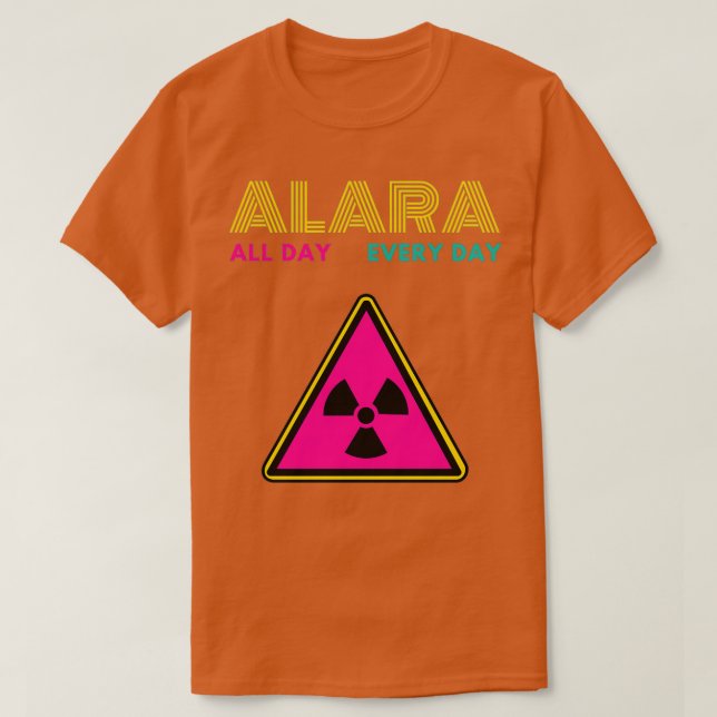 Camiseta ALARA todo el día (Diseño del anverso)