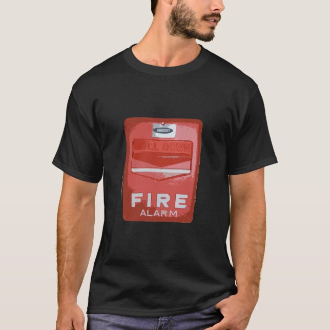 Camiseta Alarma de incendio (Anverso)