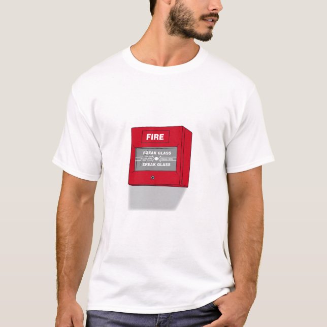 Camiseta alarma de incendio (Anverso)