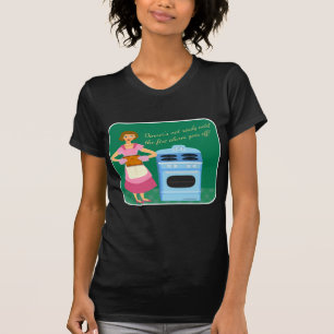 Camiseta Alarma De Incendio Graciosa Significa Hora De Cena