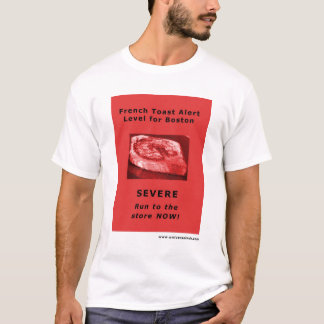 Camiseta Alarma de la tostada francesa de Boston