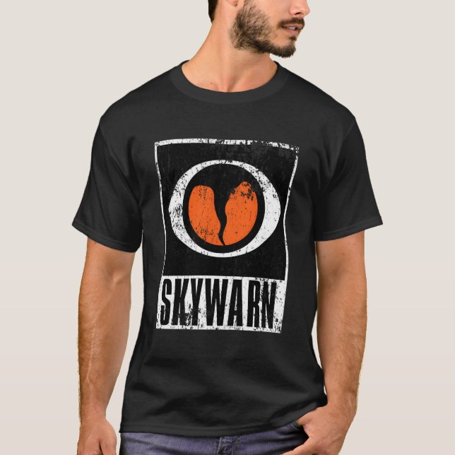 Camiseta Alarma de tormenta de Skyadvierte (Anverso)