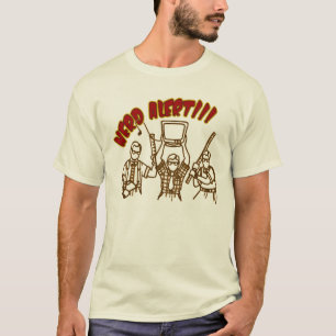 Camiseta ¡ALARMA DEL EMPOLLÓN!!! (armas)