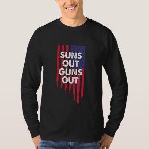 Camiseta Alarma La Bandera Estadounidense Sale De La Cuarta