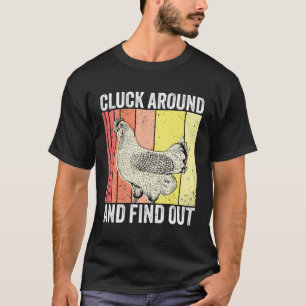 Camiseta Alarma Y Descubre El Humor Gracioso Pollo