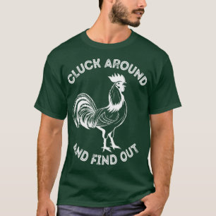 Camiseta Alarma Y Descubre Un Meme Gracioso De Rooster