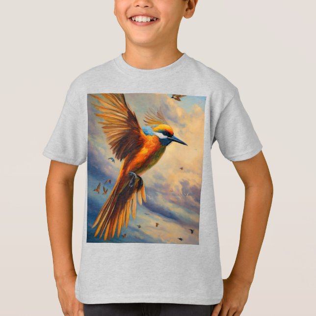 Camiseta Alas a través del viento (Anverso)
