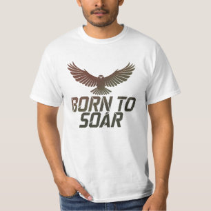 Camiseta Alas artísticas para entusiastas de los vuelos