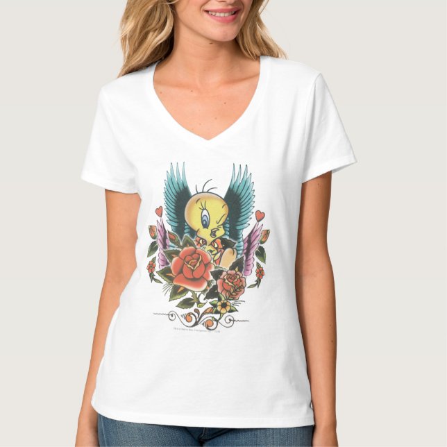 Camiseta Alas azules de TWEETY™ (Anverso)