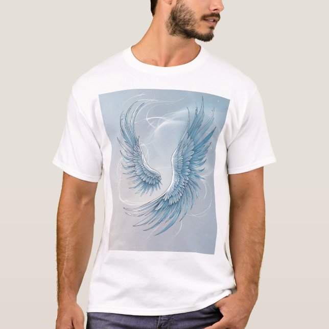 Camiseta Alas Celestiales (Anverso)