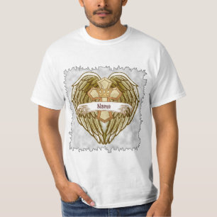 Camiseta Alas Crown Christian Cross T-Shirt
