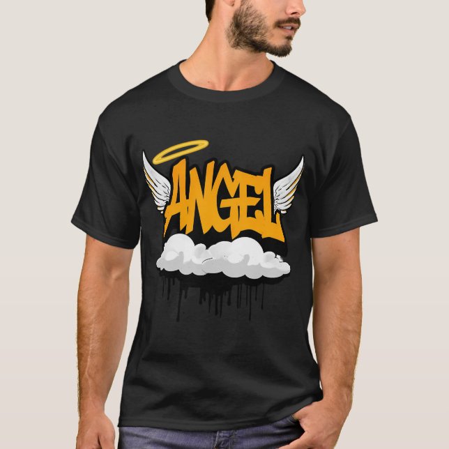 Camiseta Alas de Ángel (Anverso)