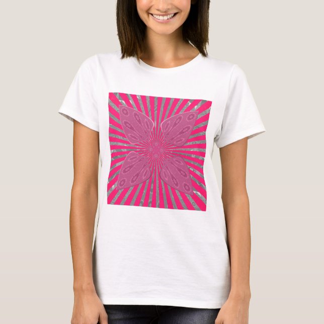 Camiseta Alas de Bloom Eléctrico: Una Bella y una dureza Vi (Anverso)