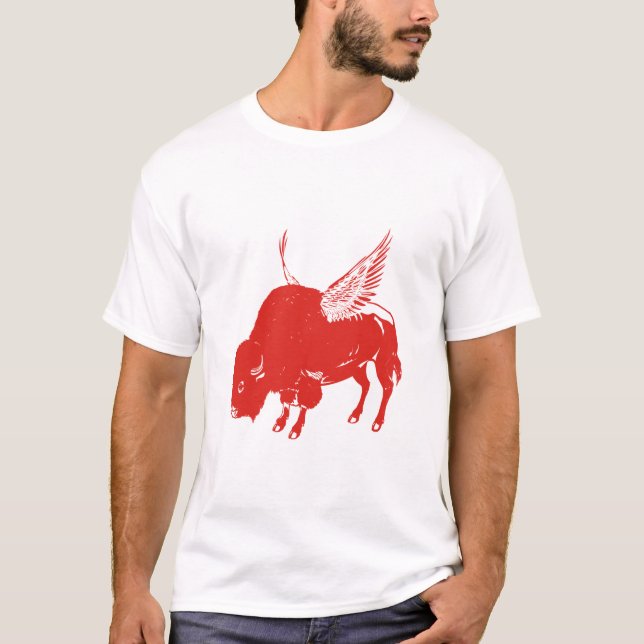Camiseta Alas de búfalo (Anverso)