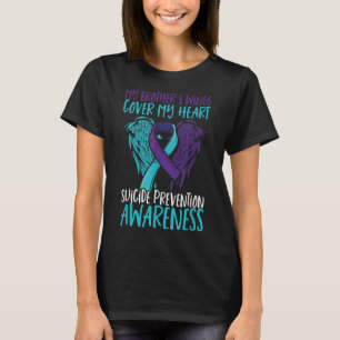 Camiseta Alas de Concienciación Suicida &amp; Suicidio de C