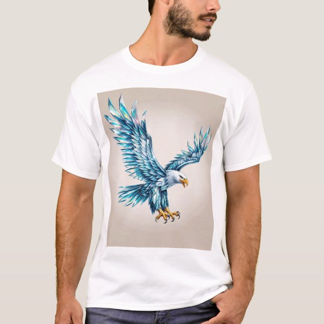 Camiseta Alas de cristal de la libertad (Anverso)
