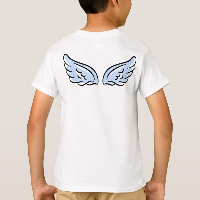 Camiseta Alas de Cute Little Angel (Reverso)