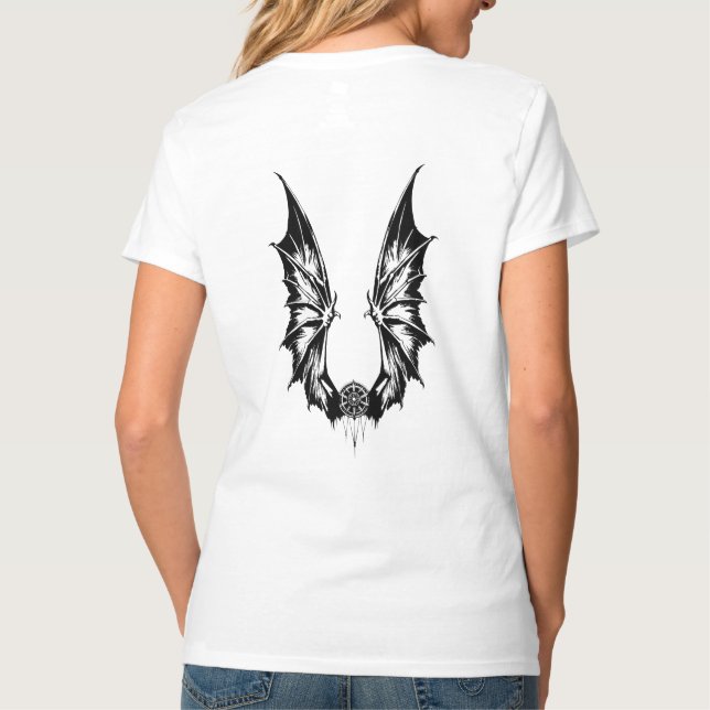 Camiseta Alas de dragón (Reverso)
