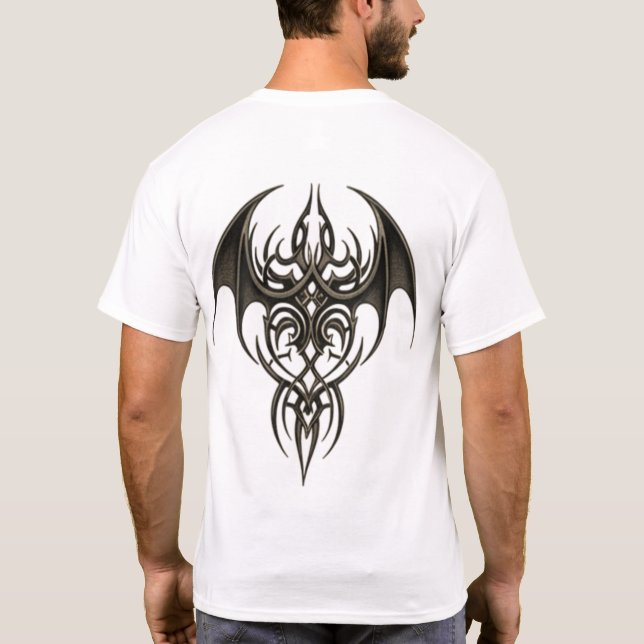 Camiseta Alas de Fénix Tribal (Reverso)