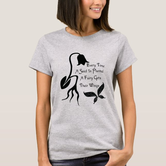 Camiseta Alas de hadas (Anverso)