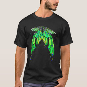 Camiseta Alas de hadas verdes