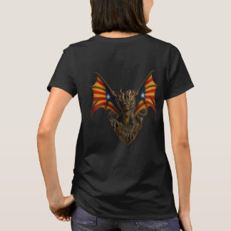 Camiseta Alas de la bandera catalana del Drac
