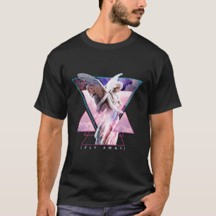 Camiseta Alas De La Estatua Del Ángel De La Vaporwave Huyen