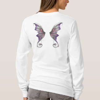 Camiseta Alas de la hada de la lavanda del Aphrodite