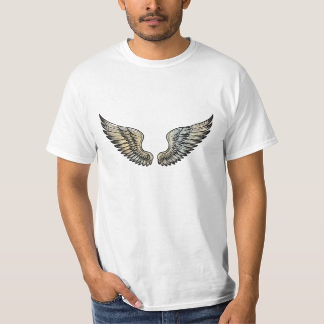 Camiseta Alas de la libertad (Anverso)