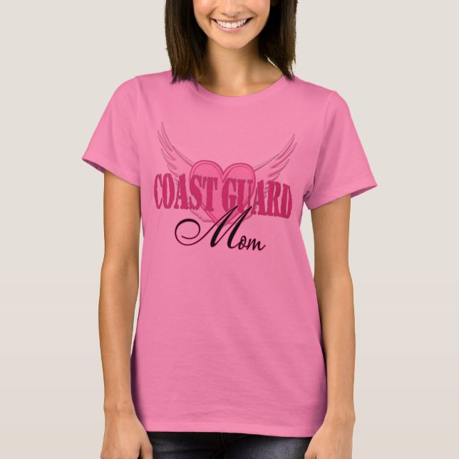 Camiseta Alas de la mamá del guardacostas (Anverso)