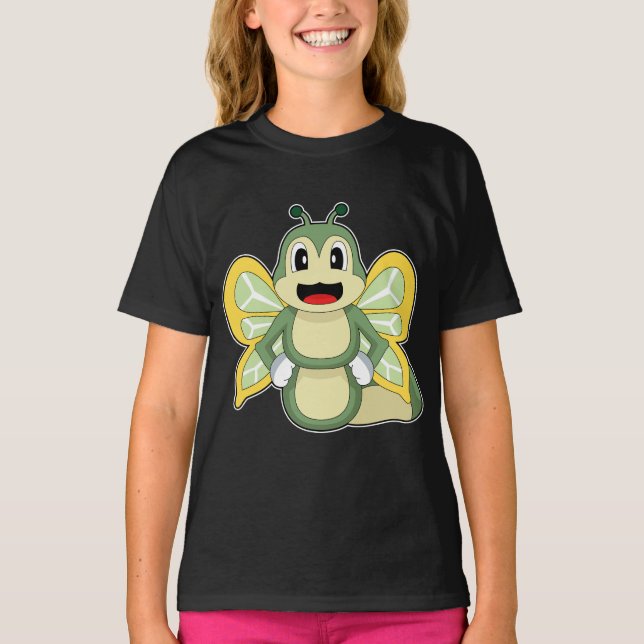 Camiseta Alas de la oruga (Anverso)