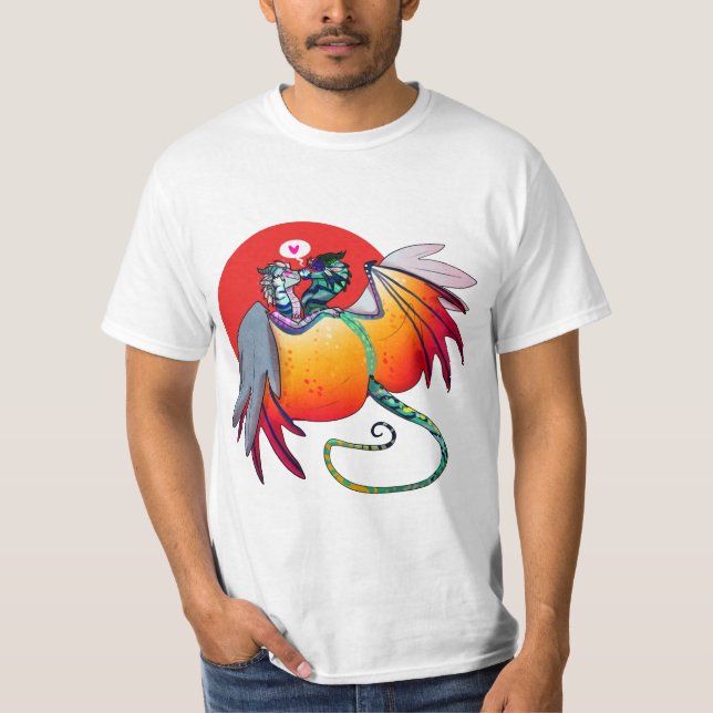 Camiseta Alas de la pareja del Fuego (Anverso)